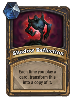 Shadow Reflection Card