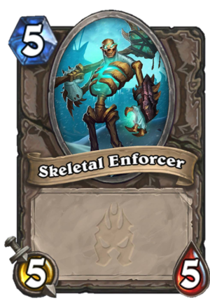 Skeletal Enforcer Card