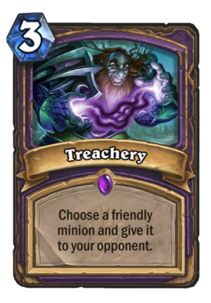 Treachery Card