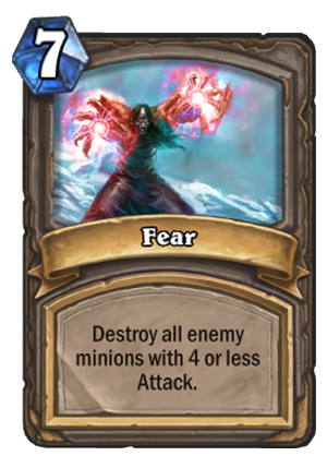Fear Card
