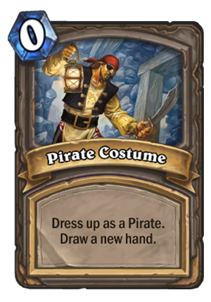 Pirate Costume Card
