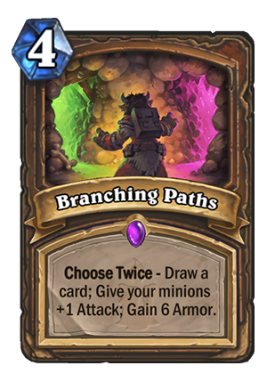 Branching Paths Card