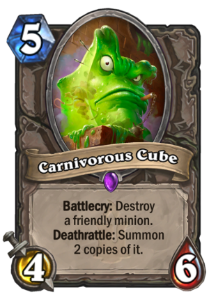 Carnivorous Cube Card