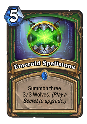 Emerald Spellstone Card