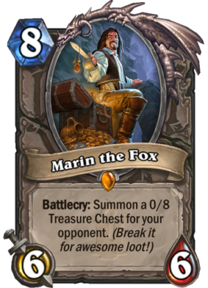 Marin the Fox Card