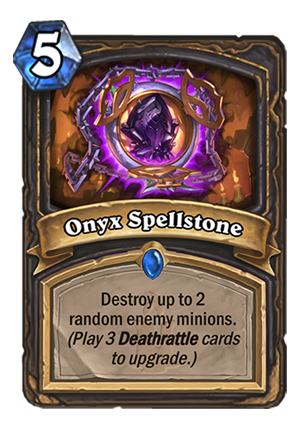 Onyx Spellstone Card