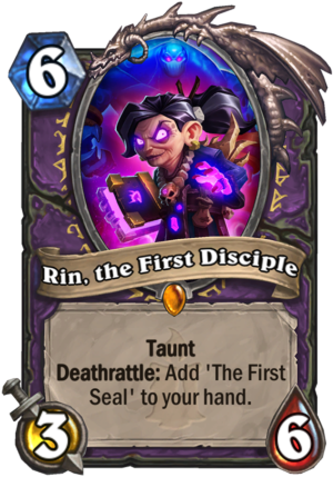 Rin, the First Disciple Card