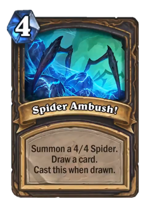 Spider Ambush! Card