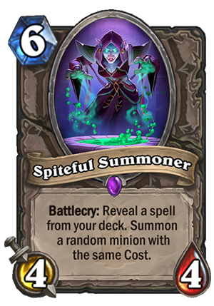 Spiteful Summoner Card