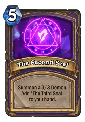 The Second Seal Card