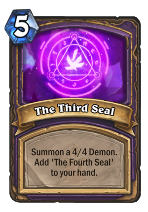 The Third Seal Card