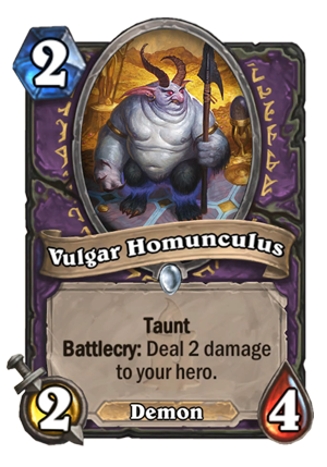 Vulgar Homunculus Card