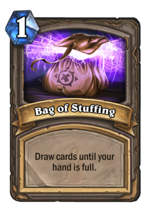 Bag of Stuffing Card