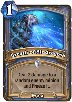 Breath of Sindragosa Card