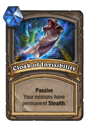 Cloak of Invisibility Card