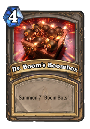 Dr. Boom’s Boombox Card