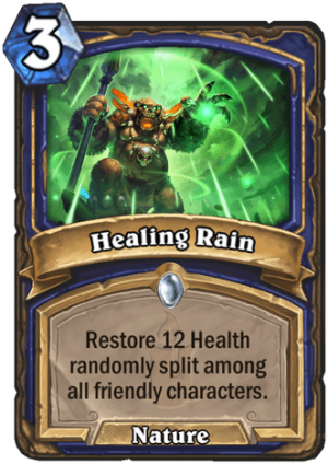 Healing Rain Card