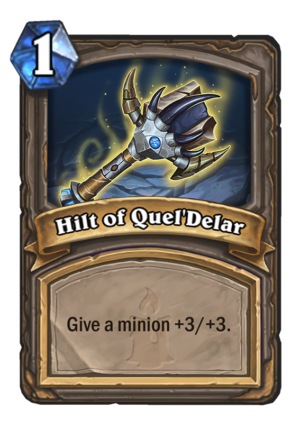 Hilt of Quel’Delar Card