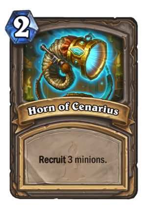 Horn of Cenarius Card