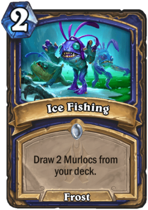 Ice Fishing Card