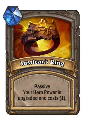 Justicar’s Ring Card