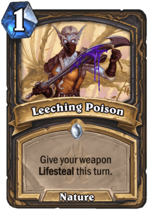 Leeching Poison Card