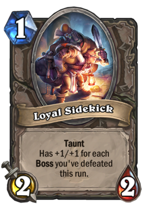 Loyal Sidekick Card