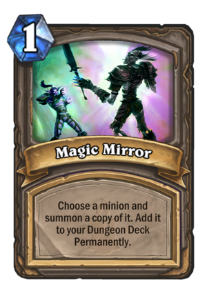 Magic Mirror Card