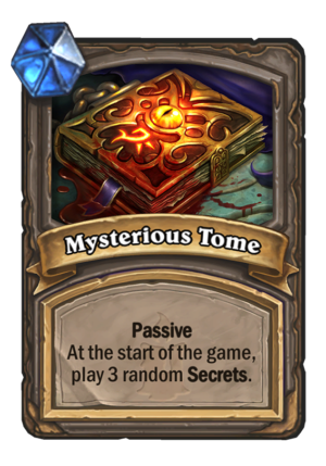 Mysterious Tome Card