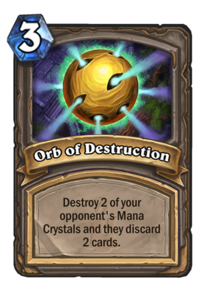 Orb of Destruction Card