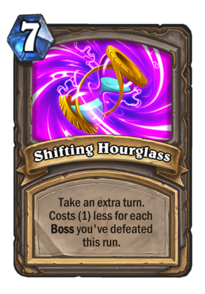 Shifting Hourglass Card