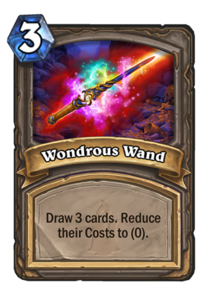 Wondrous Wand Card