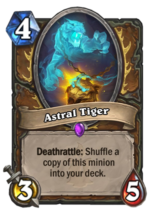 Astral Tiger Card