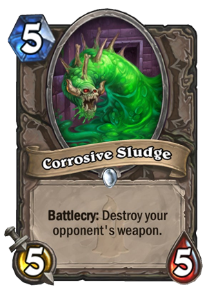 Corrosive Sludge Card