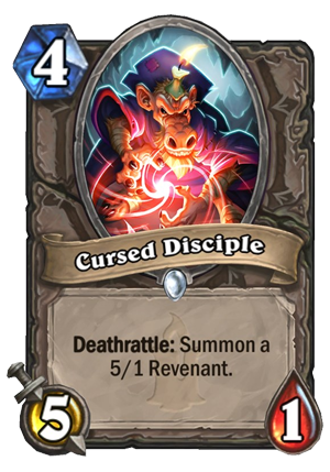 Cursed Disciple Card