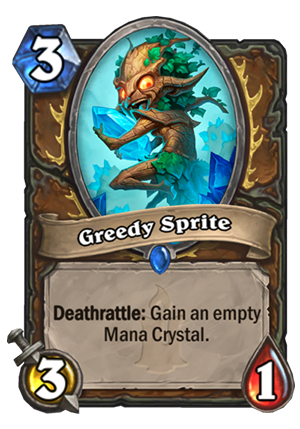 Greedy Sprite Card