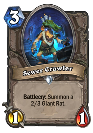 Sewer Crawler Card