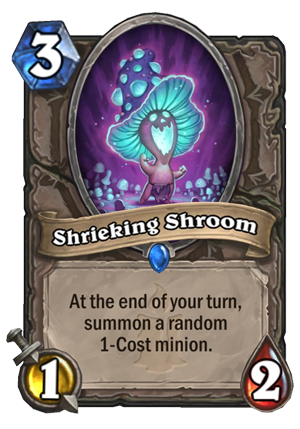 Shrieking Shroom Card