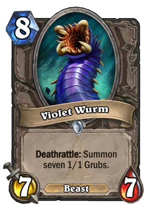 Violet Wurm Card