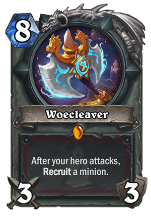Woecleaver Card