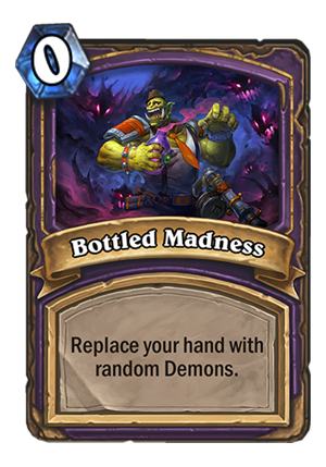 Bottled Madness Card