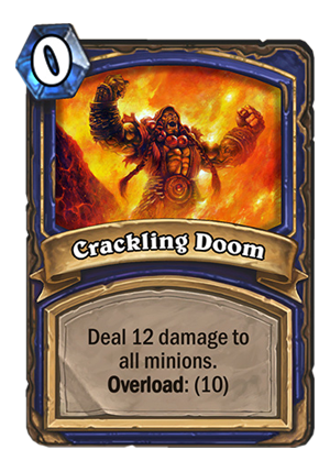 Crackling Doom Card