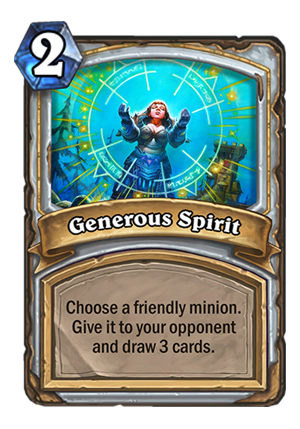 Generous Spirit Card