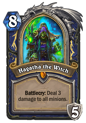 Hagatha the Witch Card