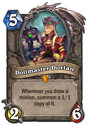 Dollmaster Dorian Card