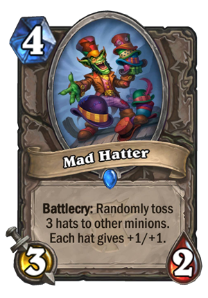 Mad Hatter Card