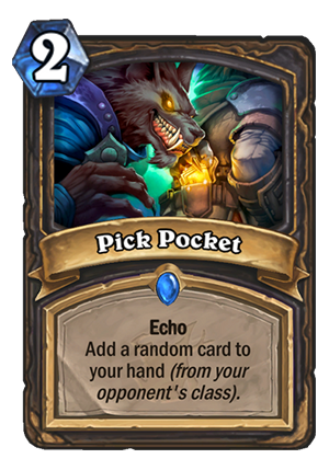Pick Pocket Card