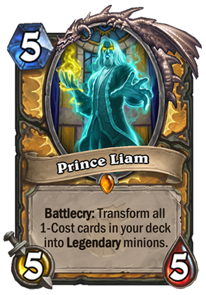 Prince Liam Card