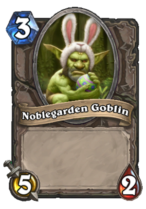 Noblegarden Goblin Card