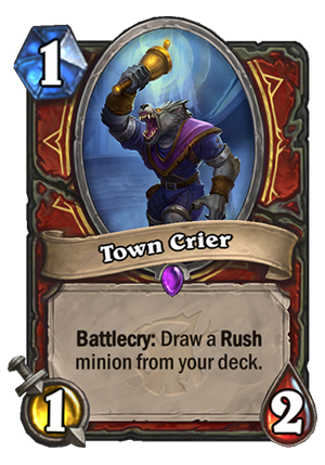 Town Crier Card